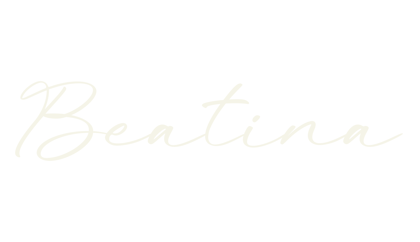 Beatina, lettering font preview