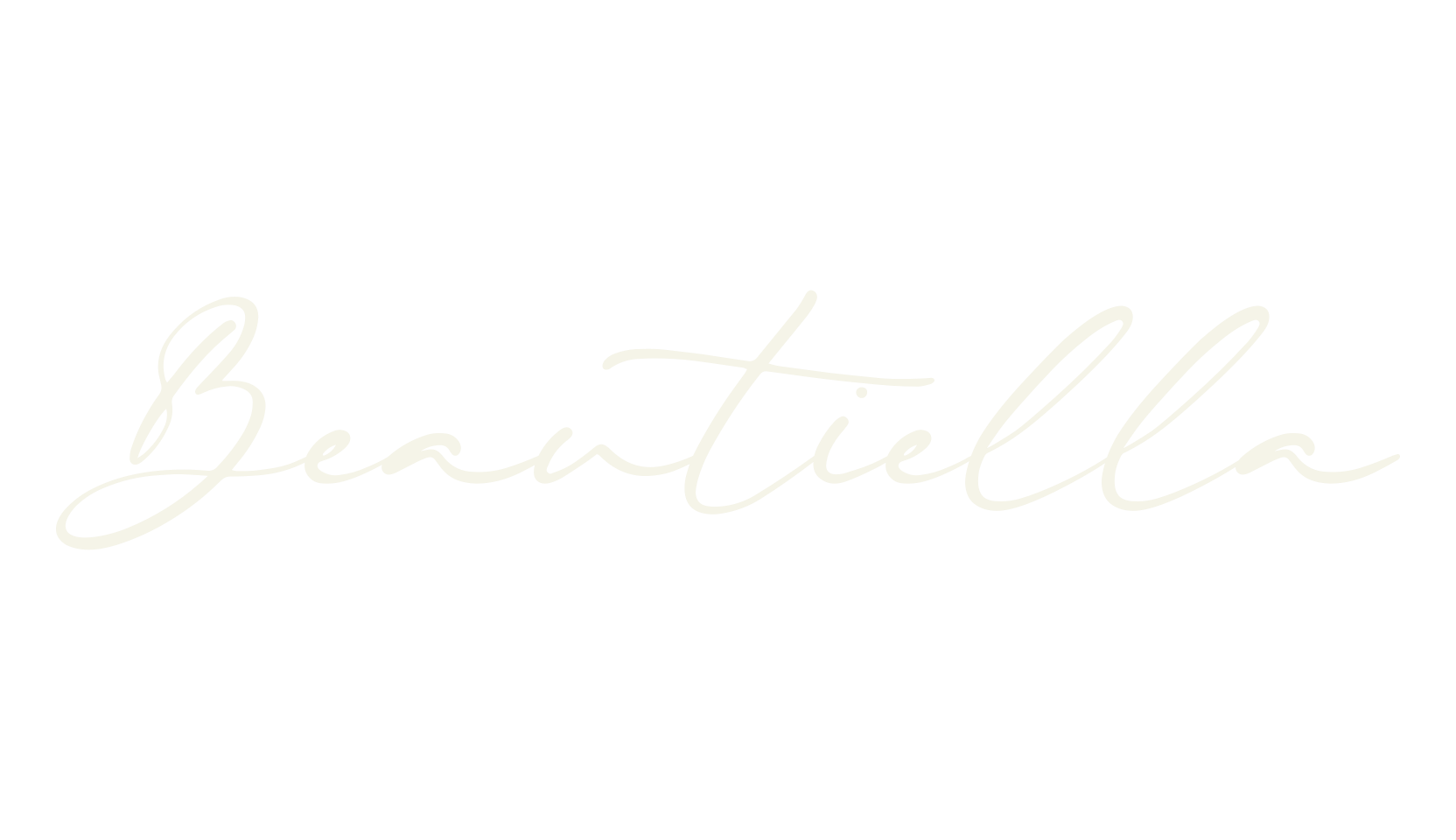 Beautiella, fashion sign font preview