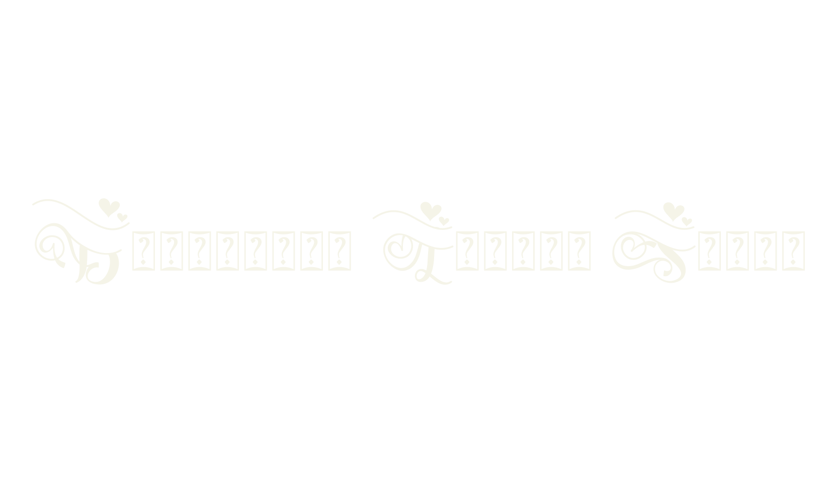 Beautiful Lovely Style, print font preview