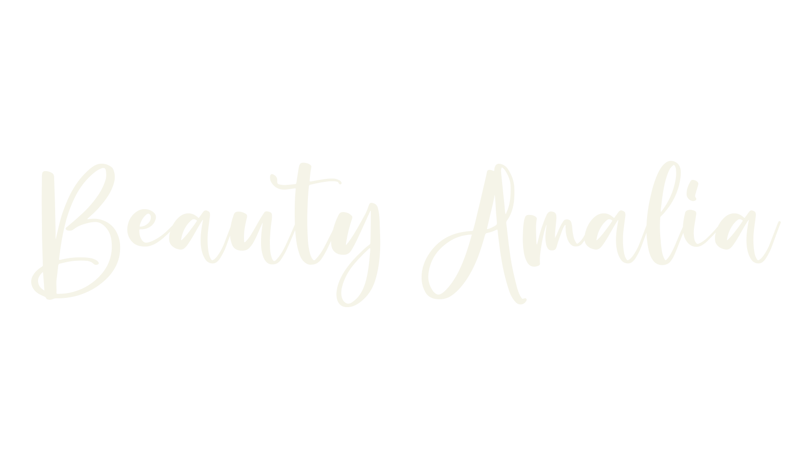 Beauty Amalia, script font preview
