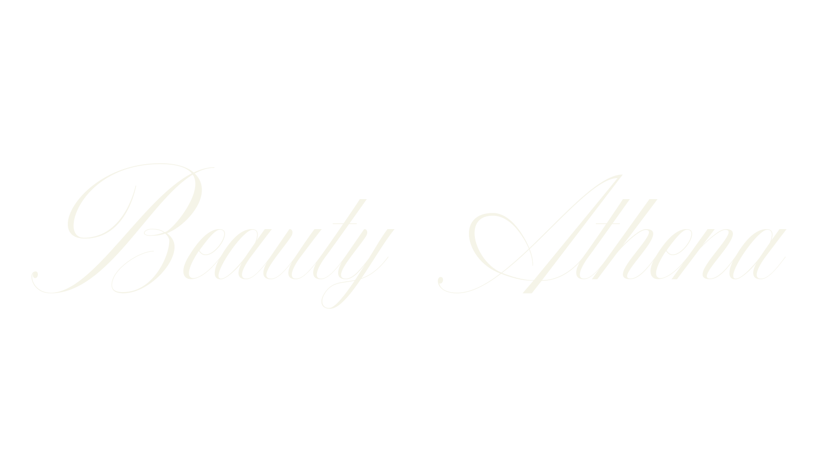 Beauty Athena, cursive font preview