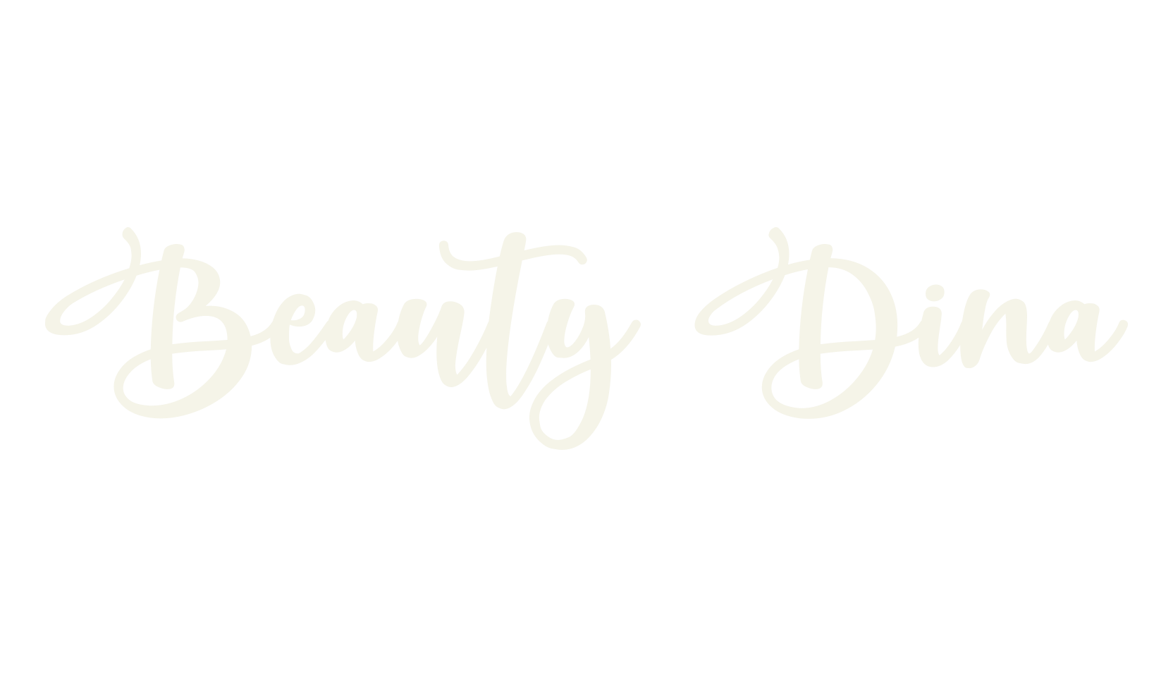 Beauty Dina, cursive font preview