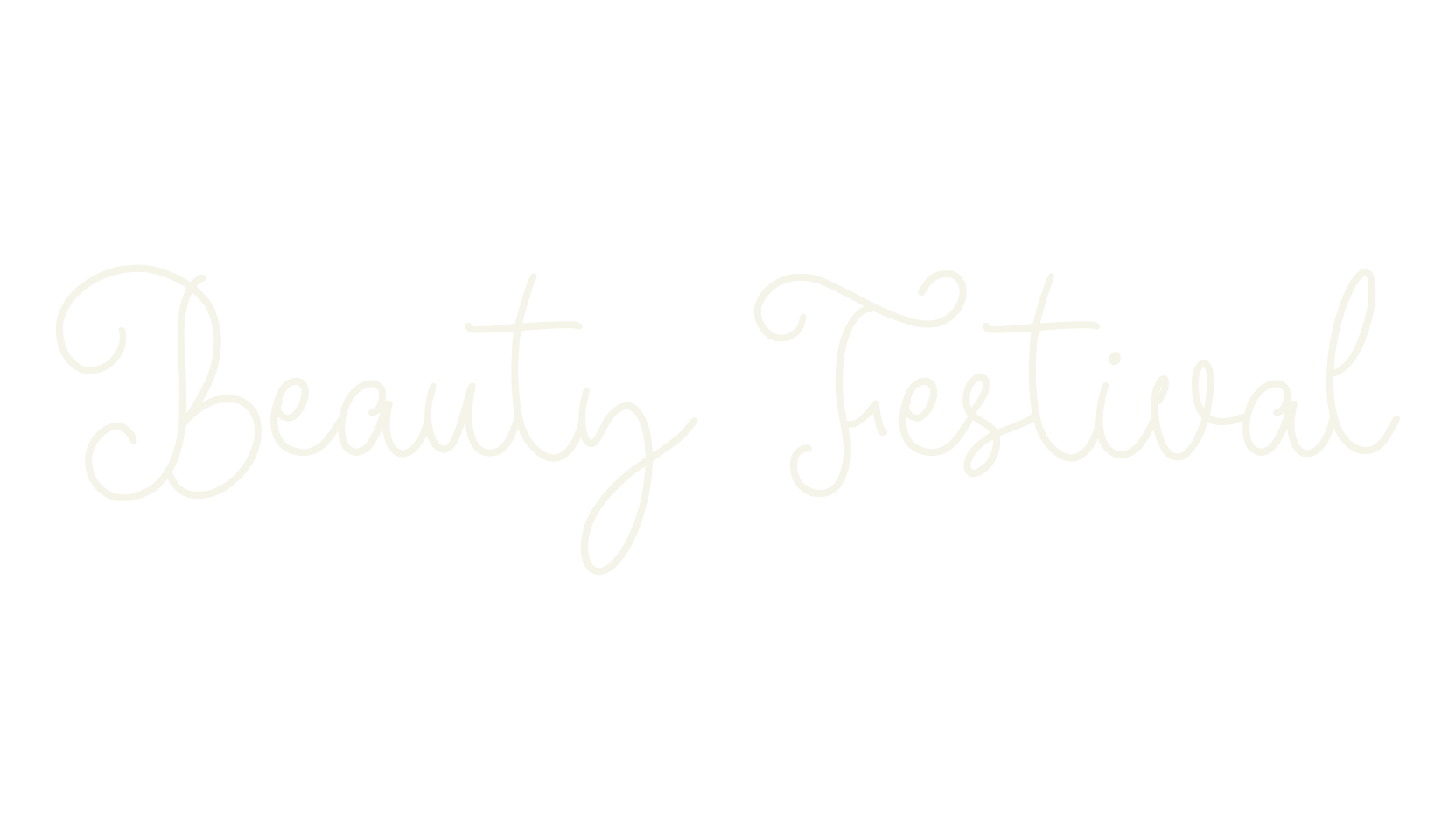 Beauty Festival, script font preview