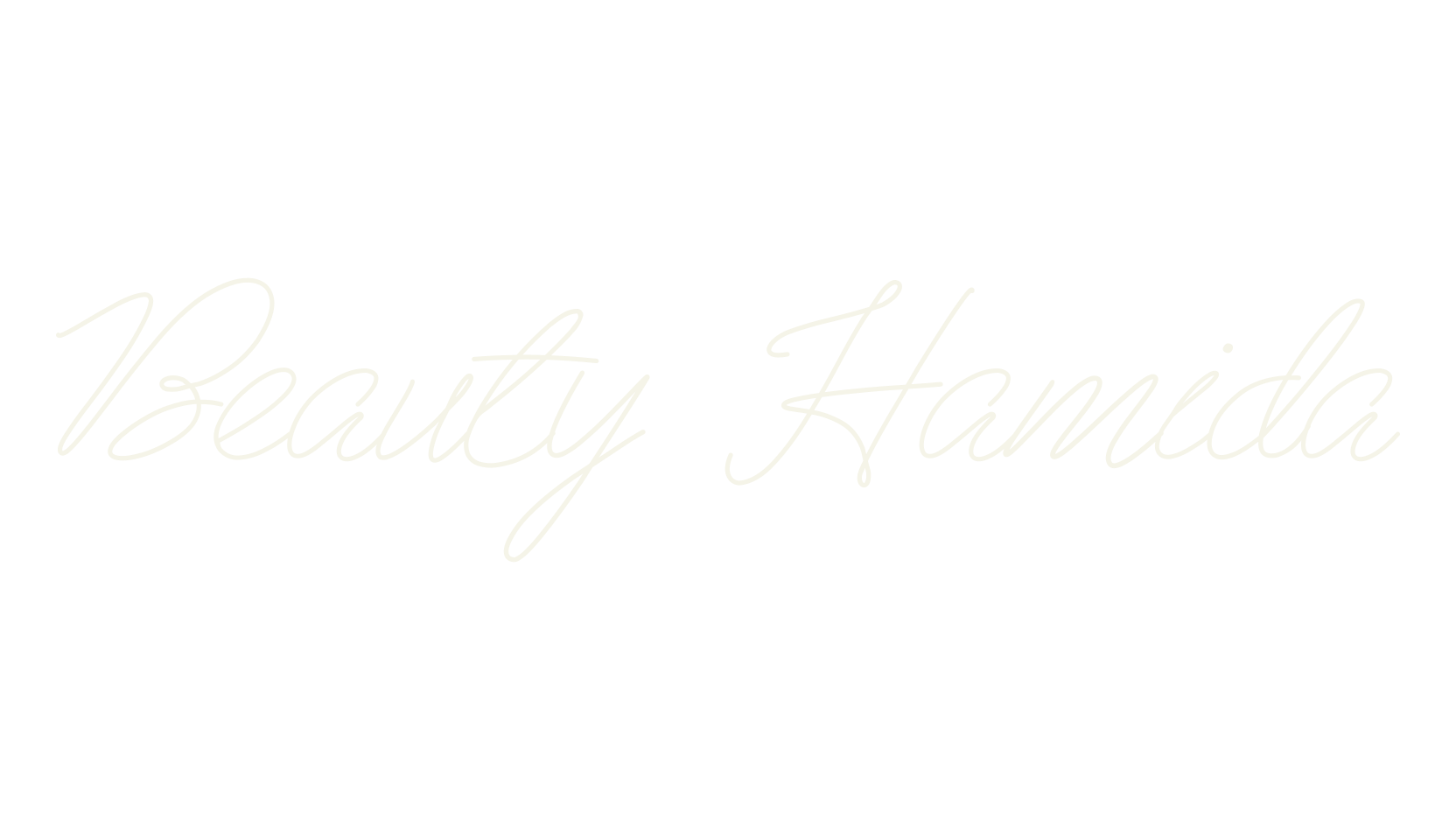 Beauty Hamida, monogram font preview