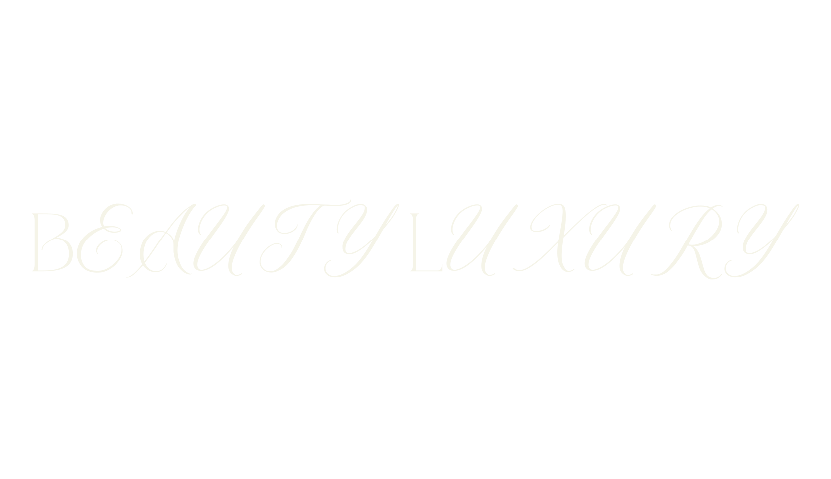 Beauty Luxury, display market font preview
