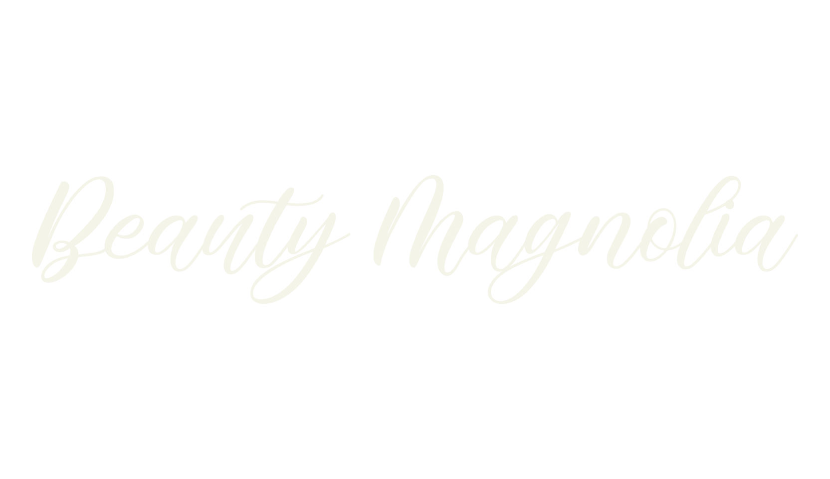Beauty Magnolia, calligraphy font preview