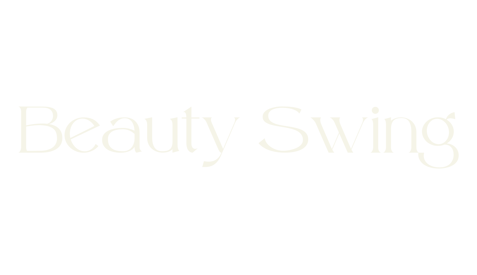 Beauty Swing, serif font preview