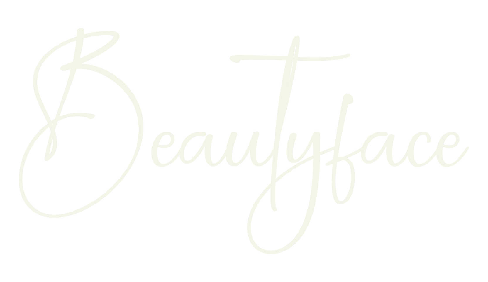 Beautyface, fashion script font preview