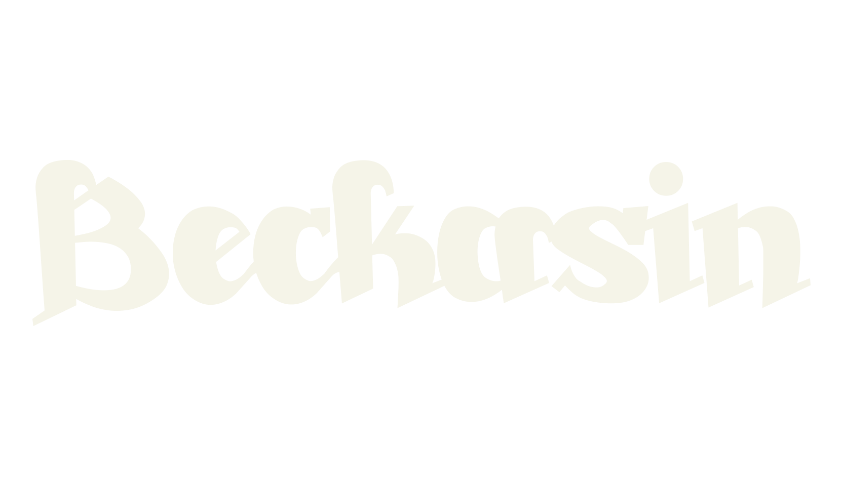 Beckasin, display market font preview