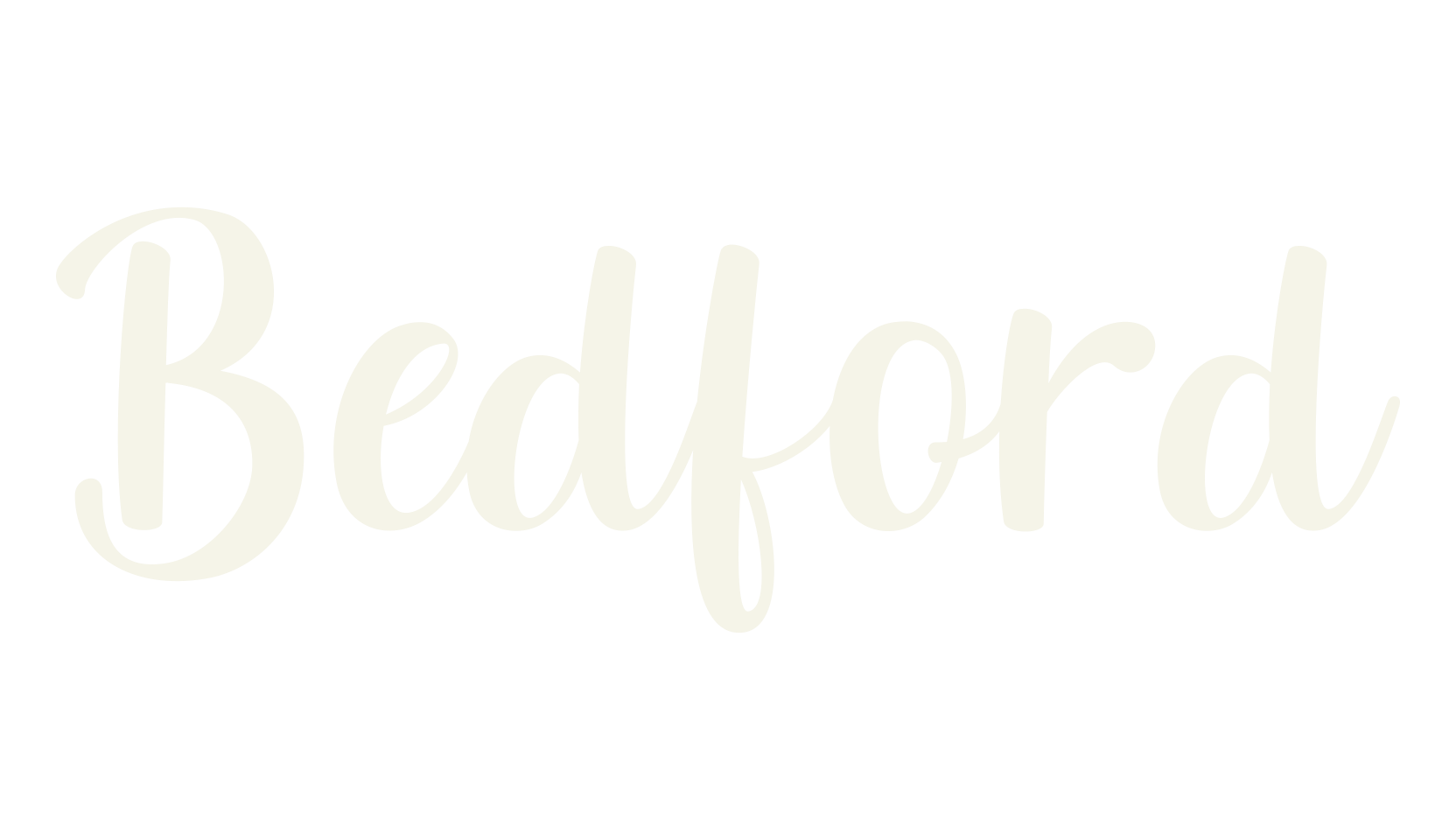 Bedford, calligraphy font preview