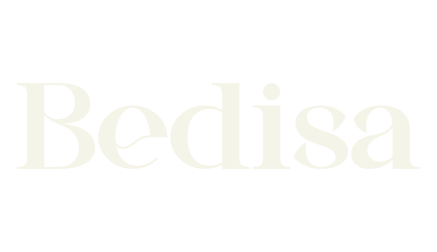 Bedisa, lettering font preview