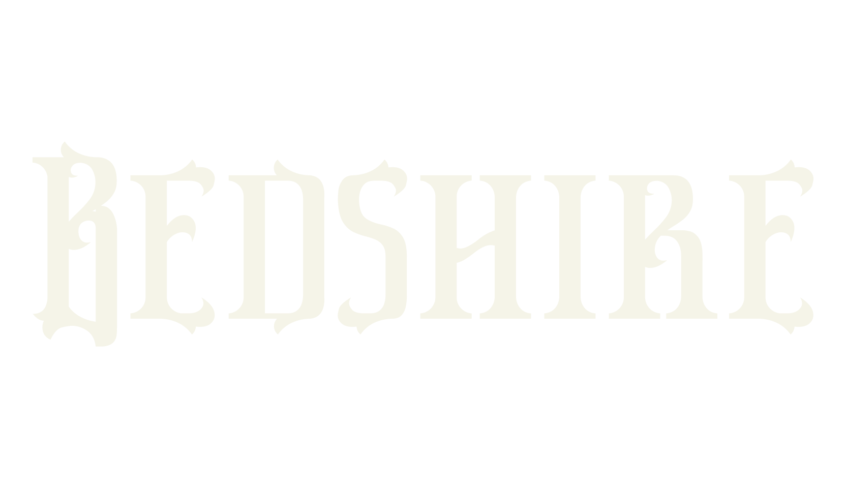Bedshire, tattoo font preview