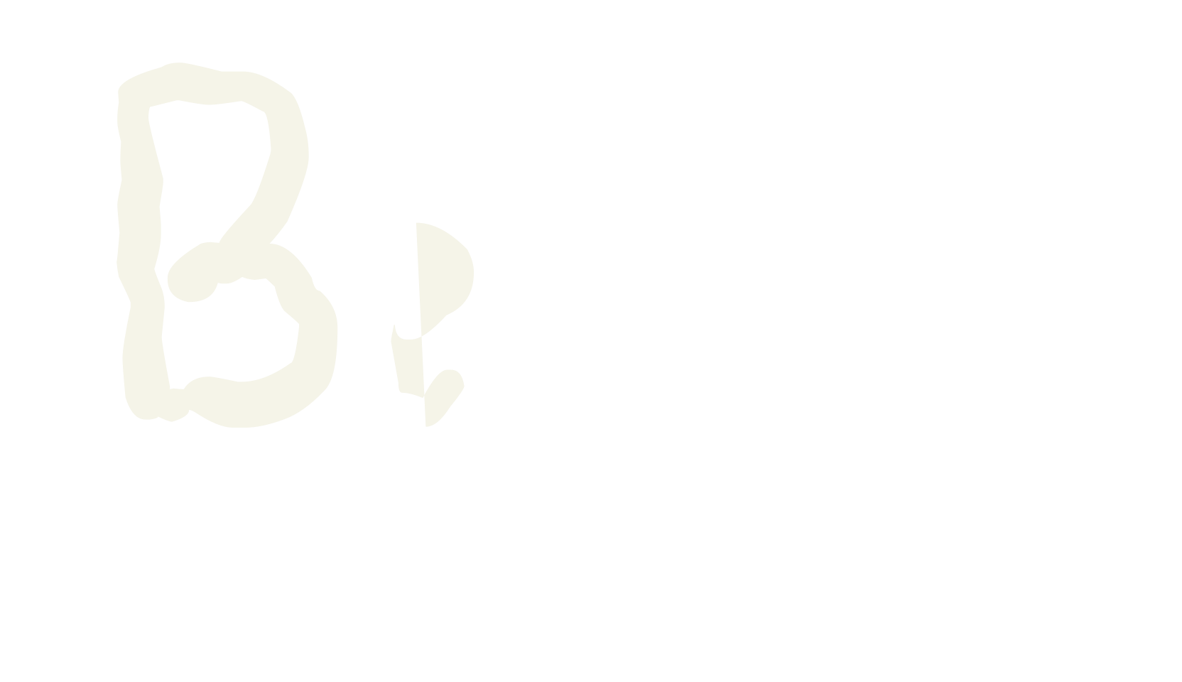 Beegal, fashion sign font preview