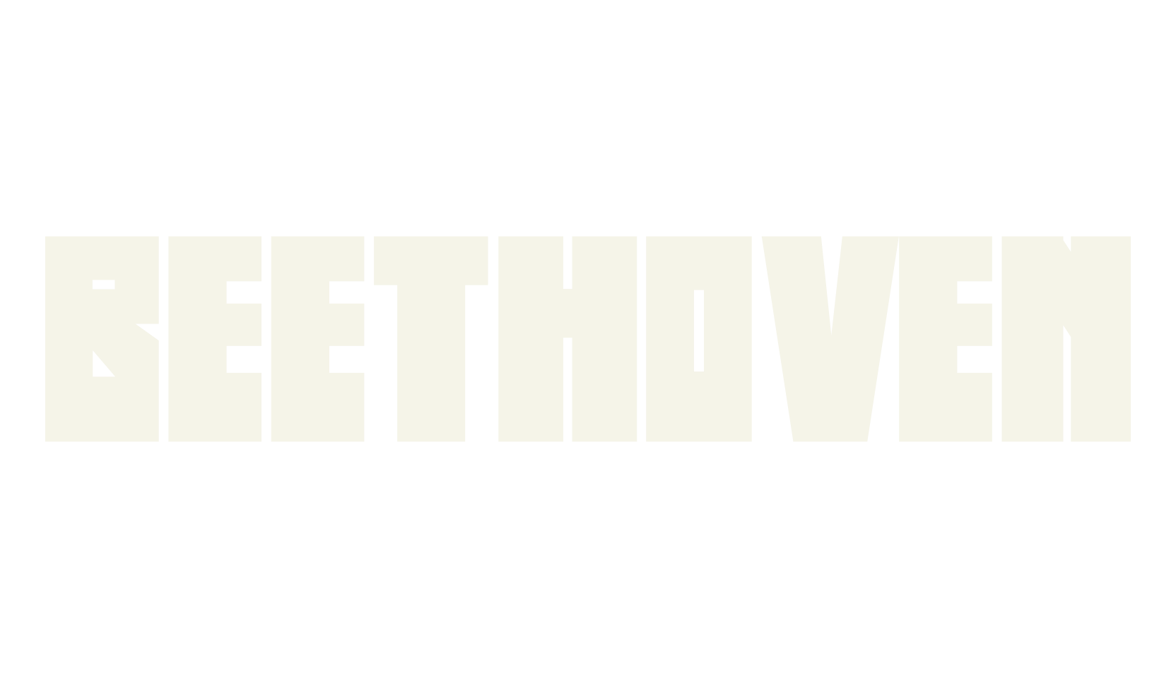 Beethoven, display market font preview
