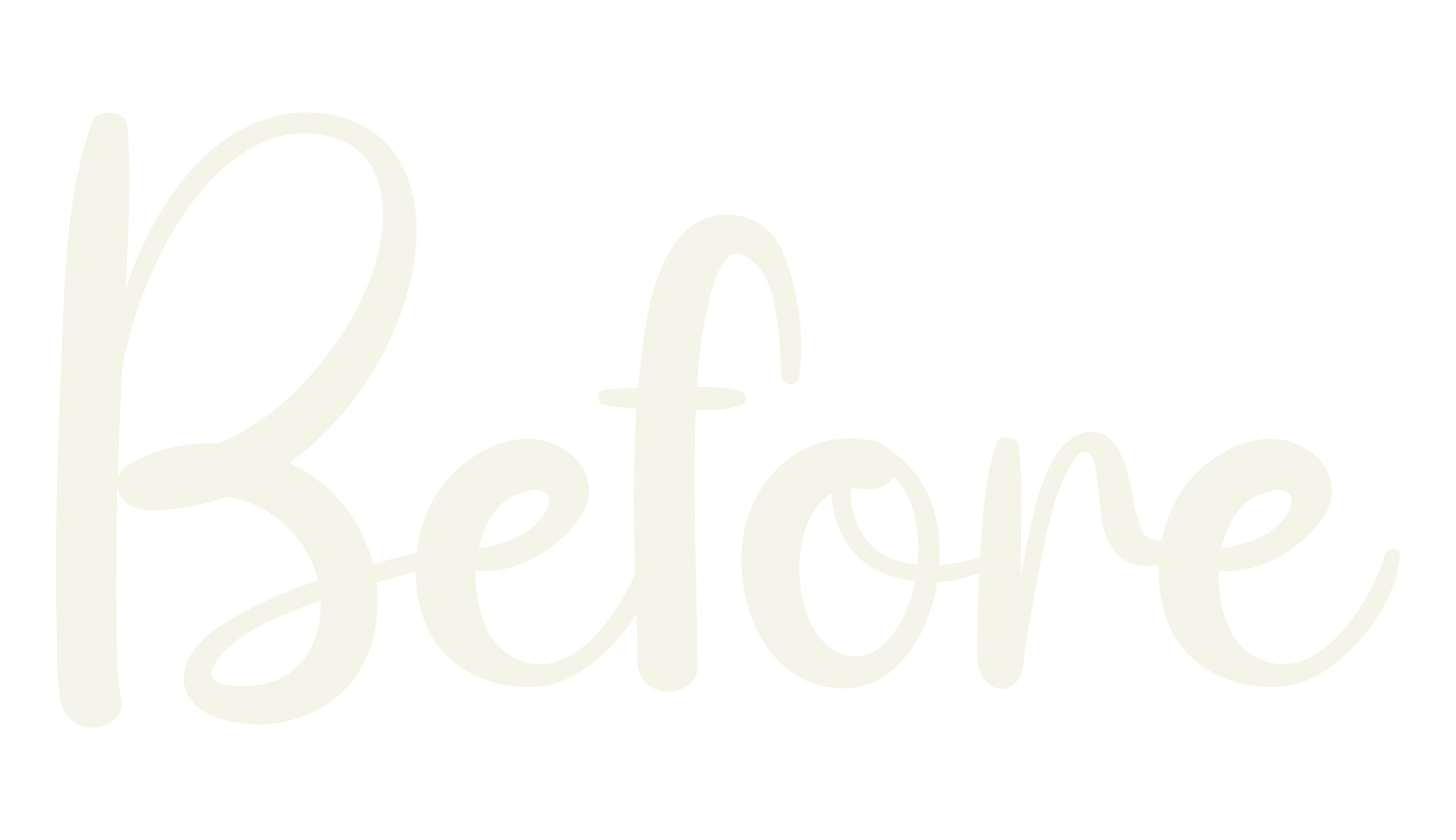 Before, calligraphy font preview