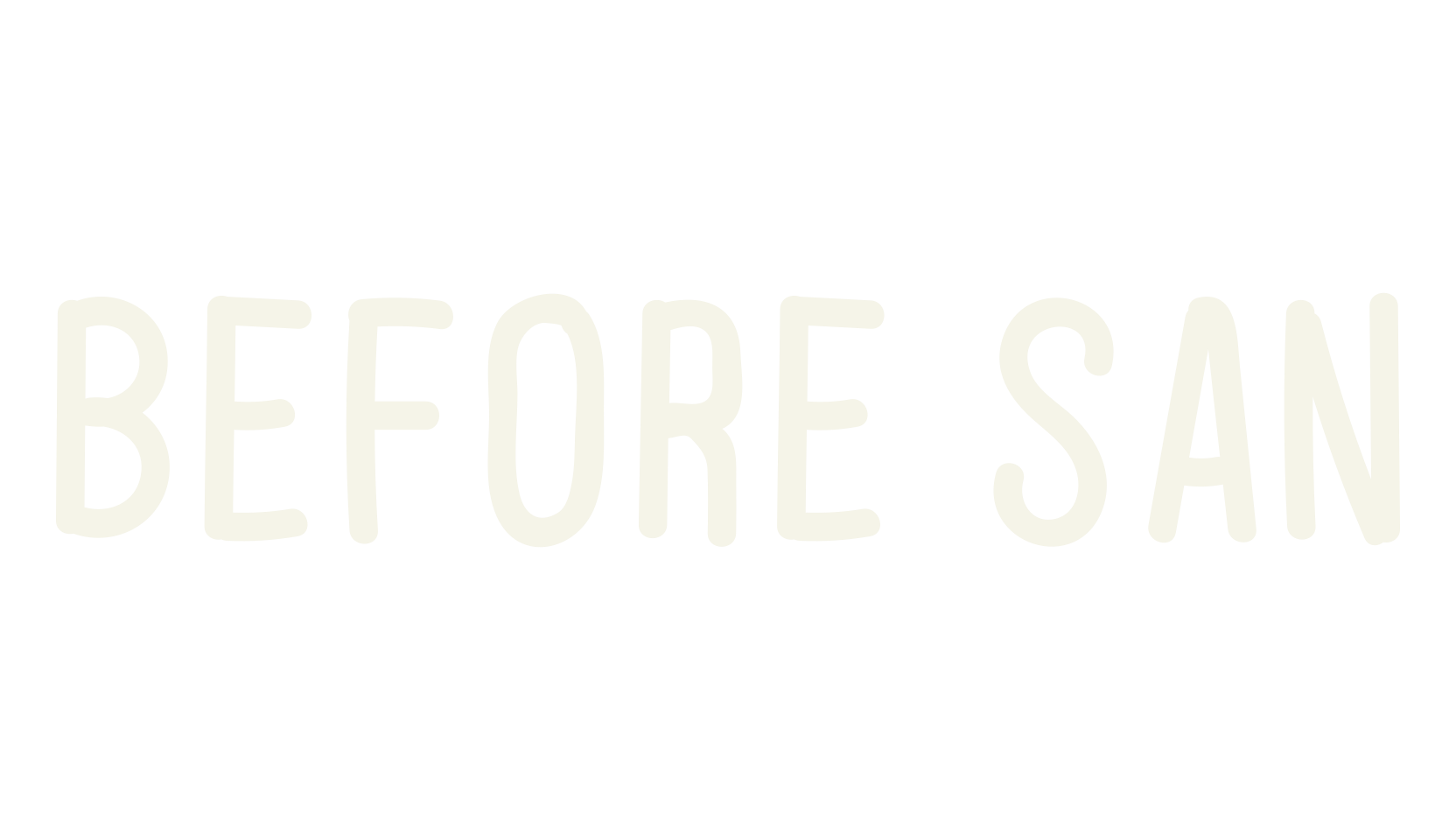 BEFORE SAN, sans serif font preview