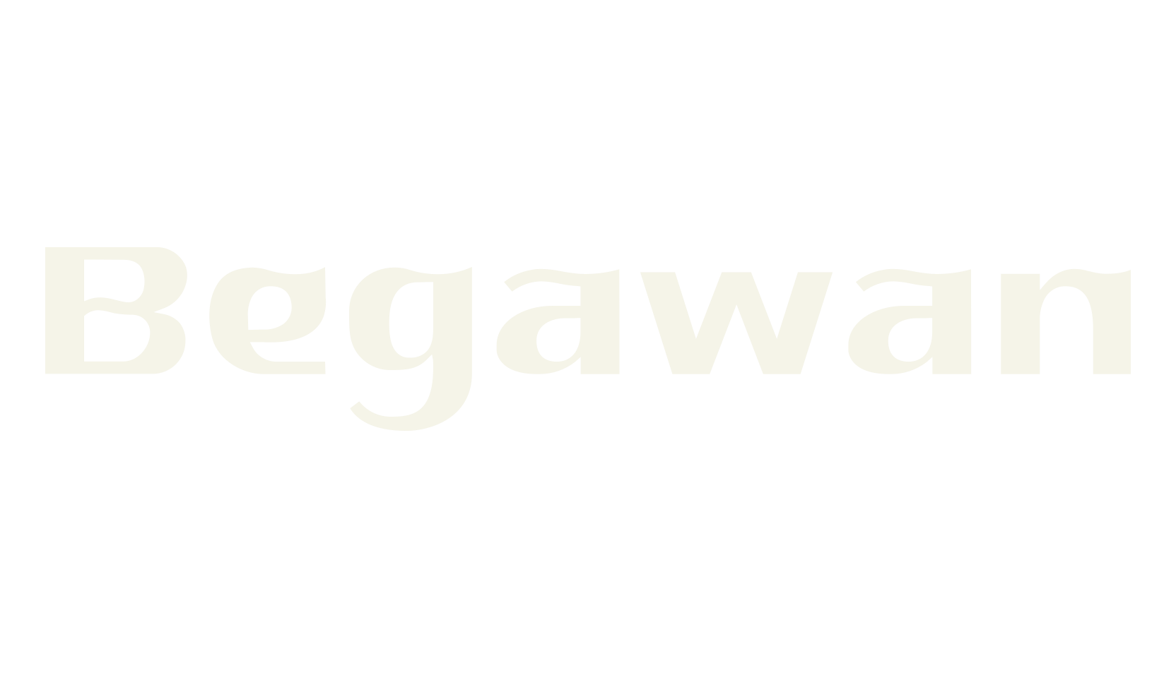 Begawan, sans serif font preview