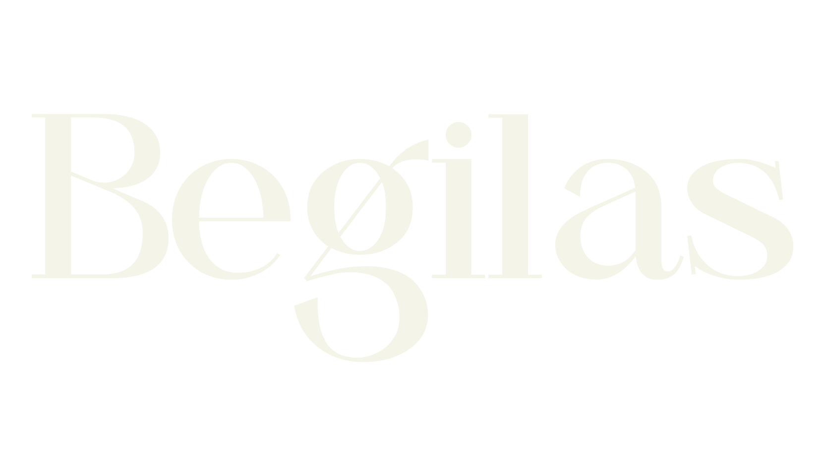 Begilas, serif font preview