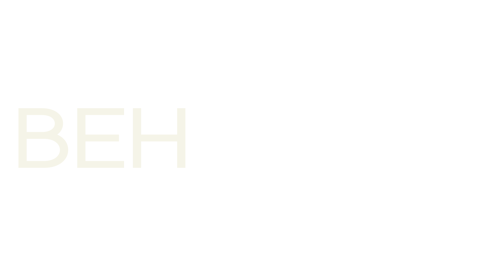 Behavior, futuristic font preview