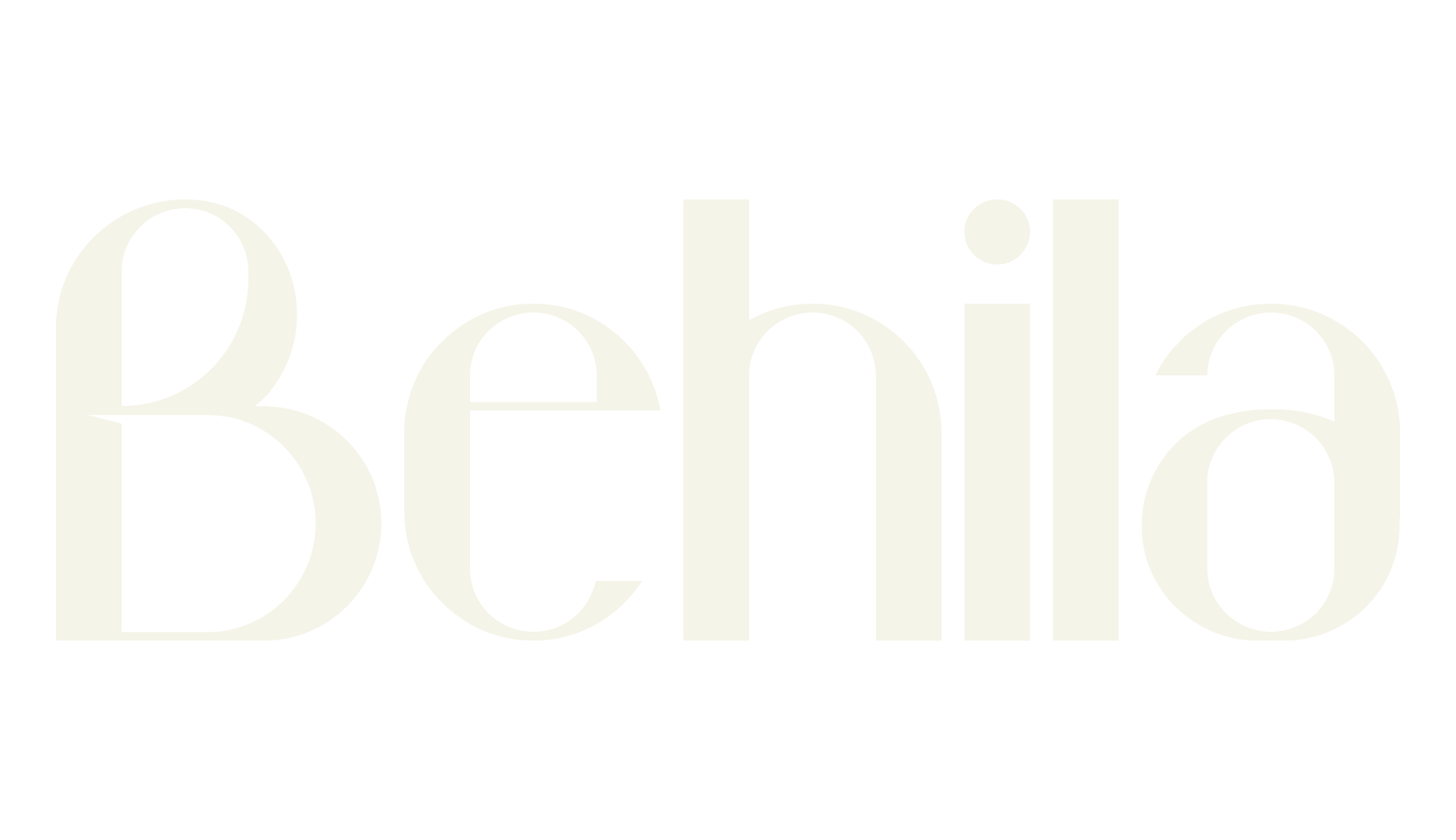 Behila, fancy font preview