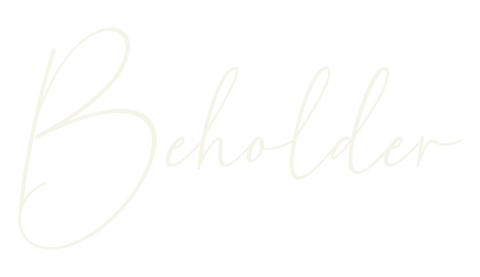 Beholder, logo font preview