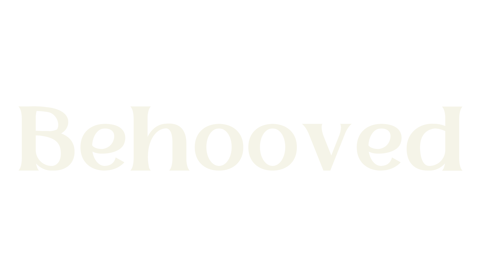 Behooved, serif font preview