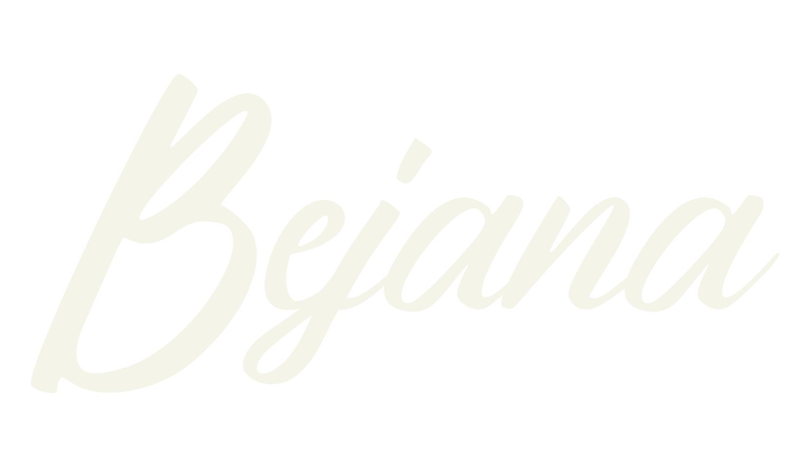 Bejana, handwriting font preview