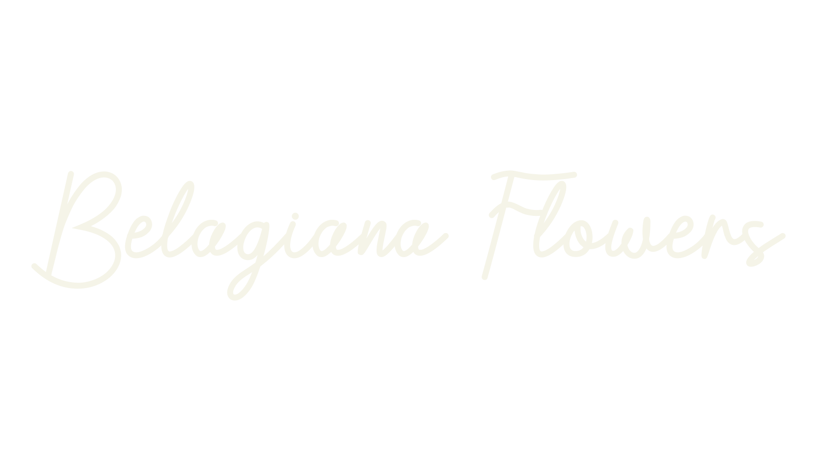 Belagiana Flowers, cafe font preview