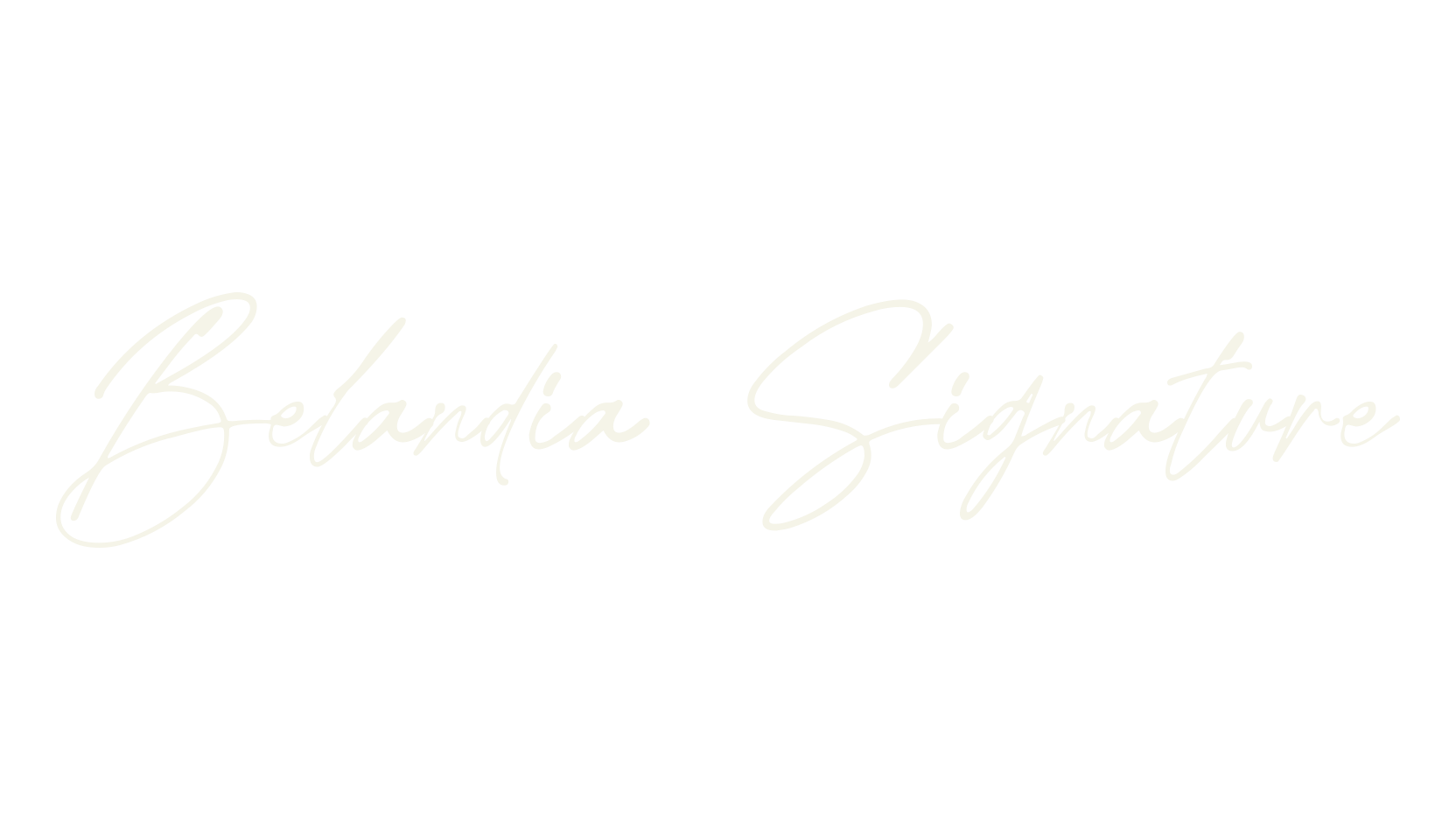 Belandia Signature, handwriting font preview