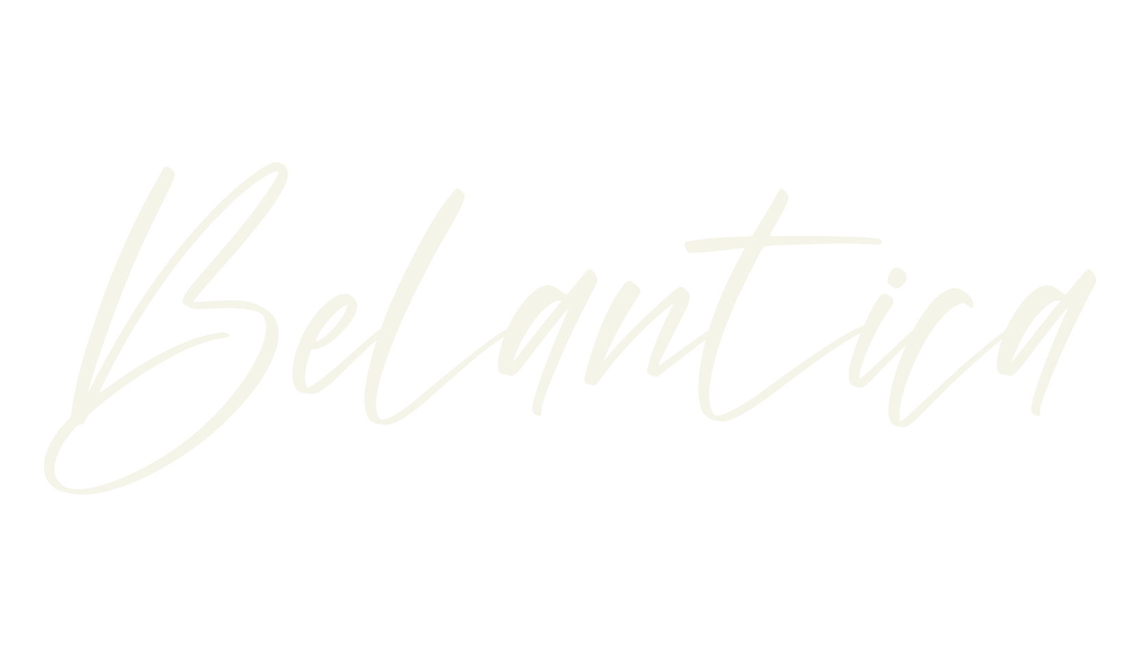 Belantica, script font preview