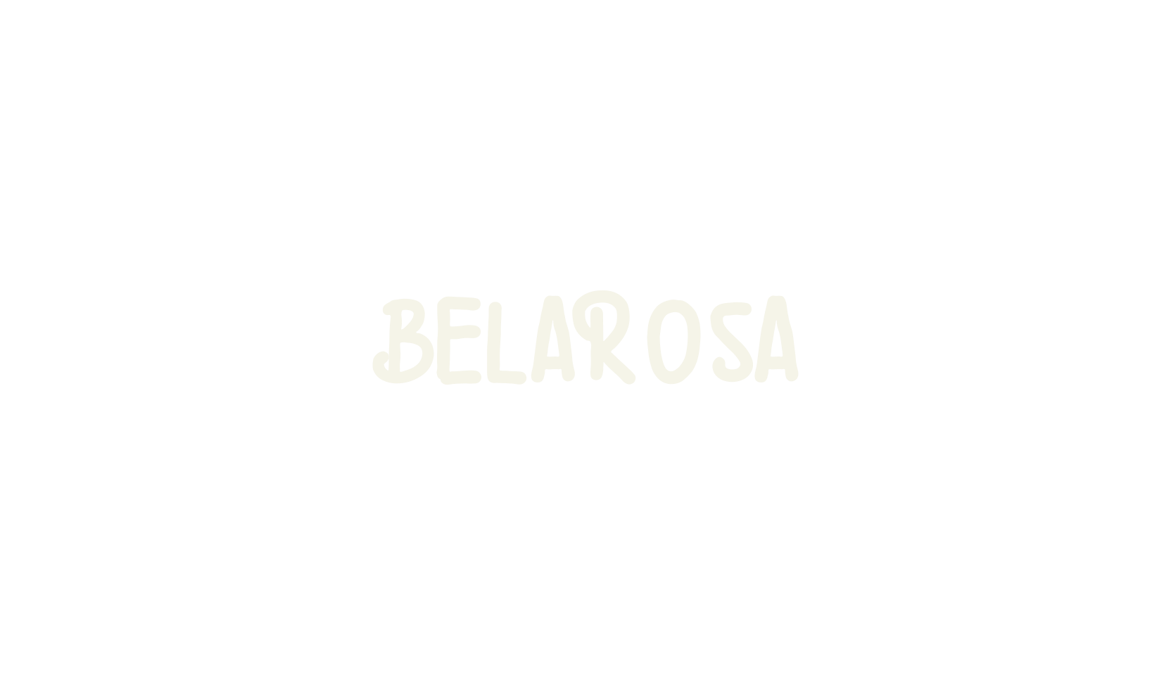 BELAROSA, cute font preview