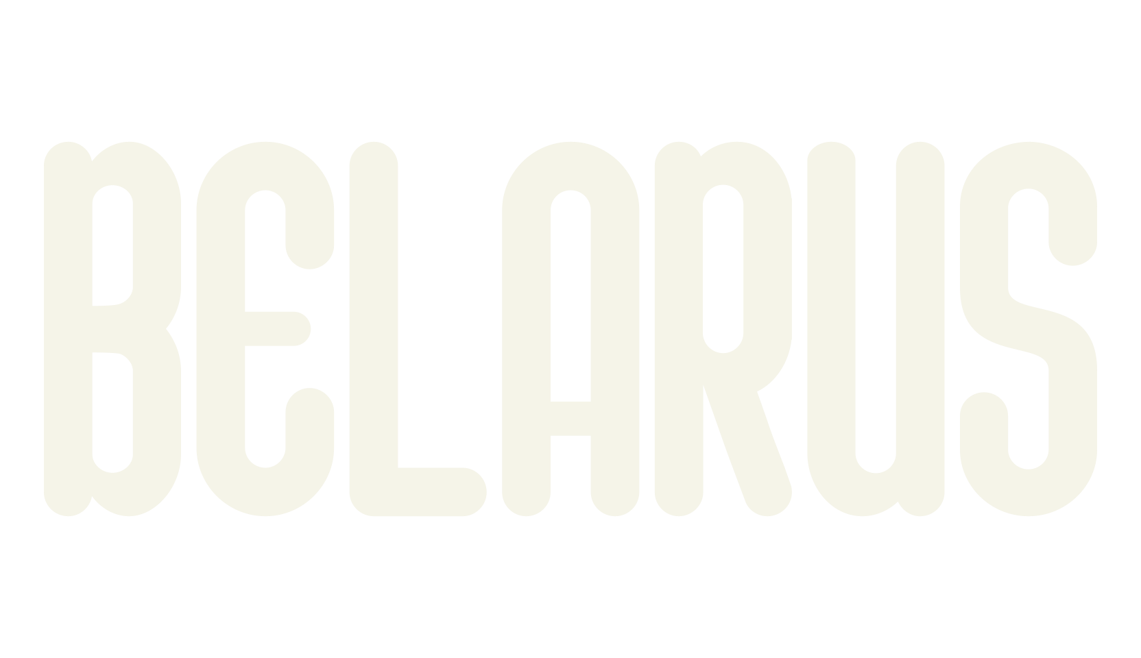 Belarus, tattoo font preview