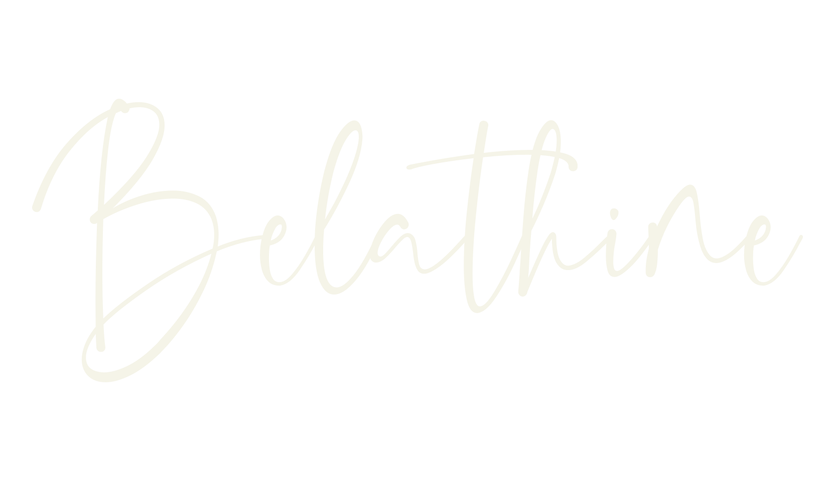 Belathine, modern calligraphy font preview