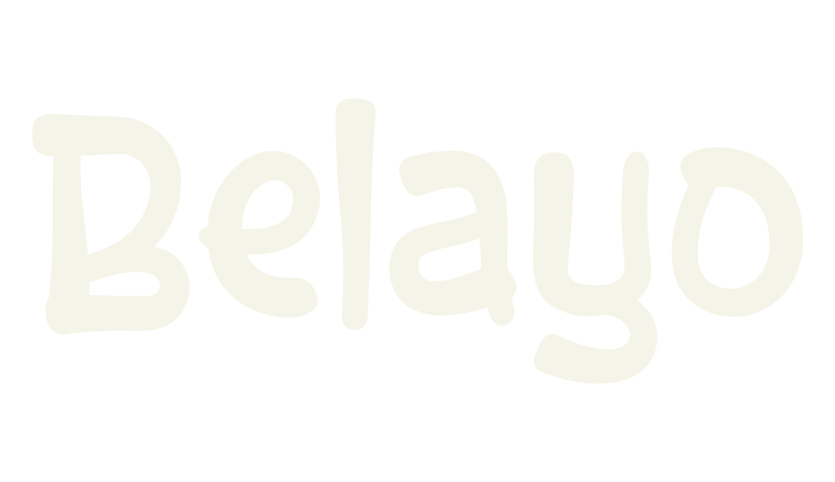 Belayo, cartoon font preview