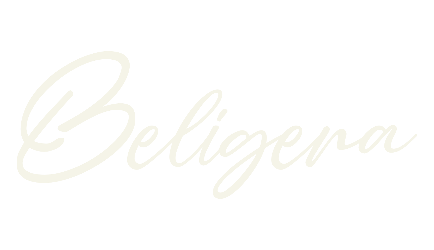 Beligera, script font preview