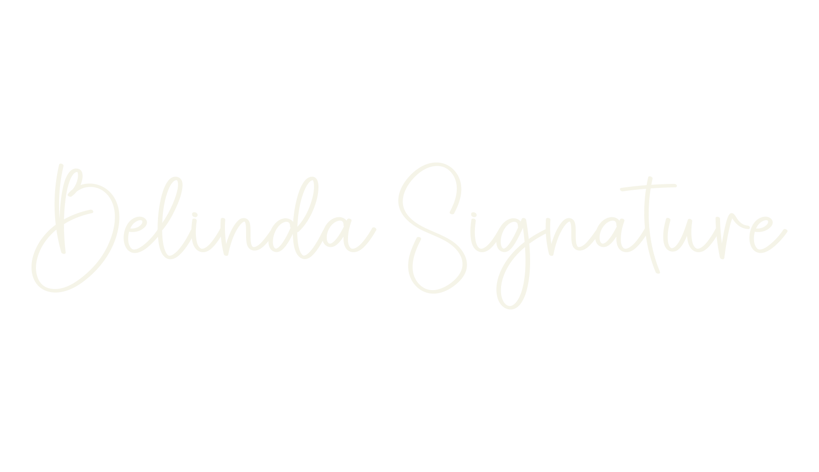 Belinda Signature, fashion script font preview