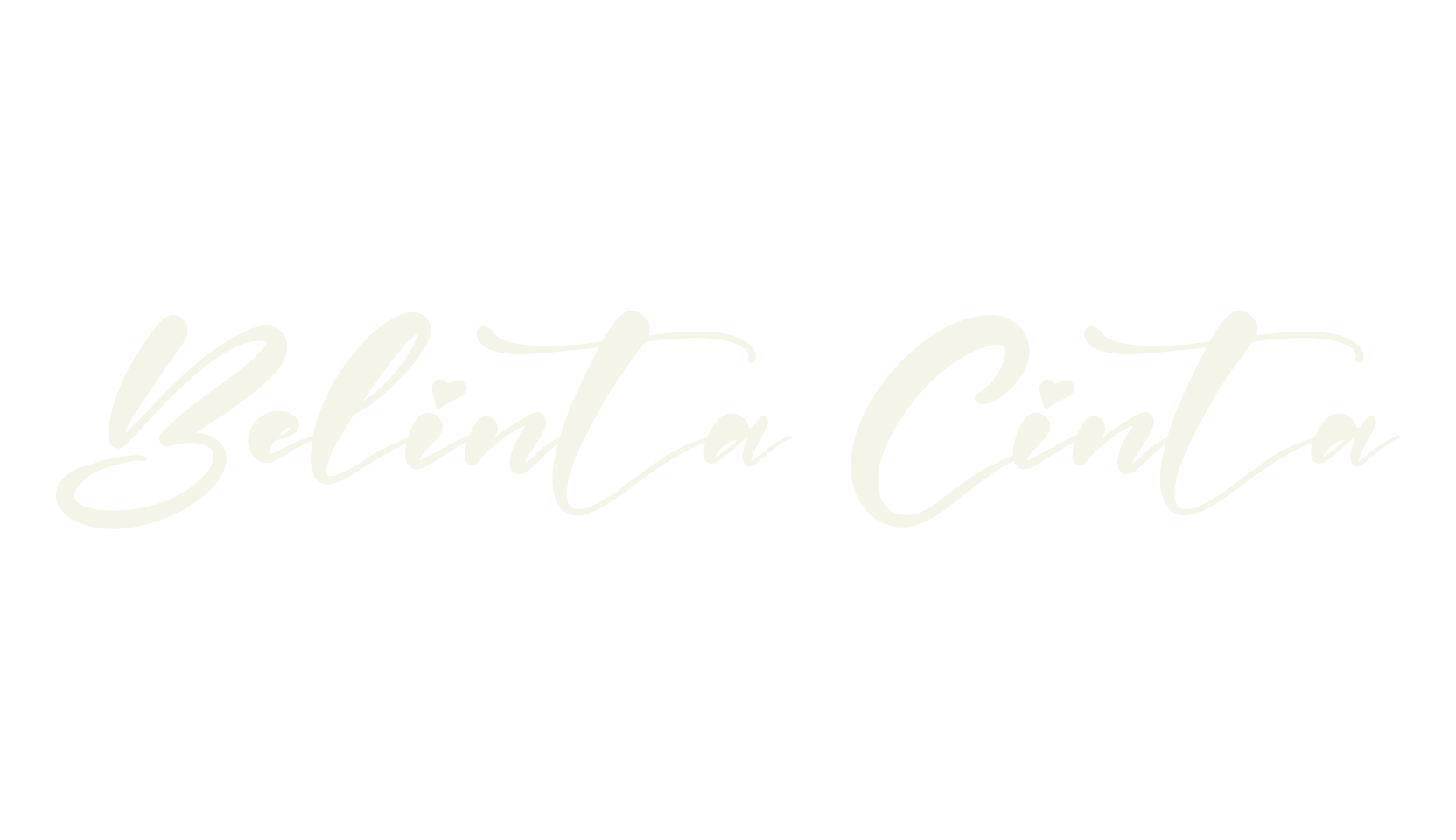 Belinta Cinta, script font preview
