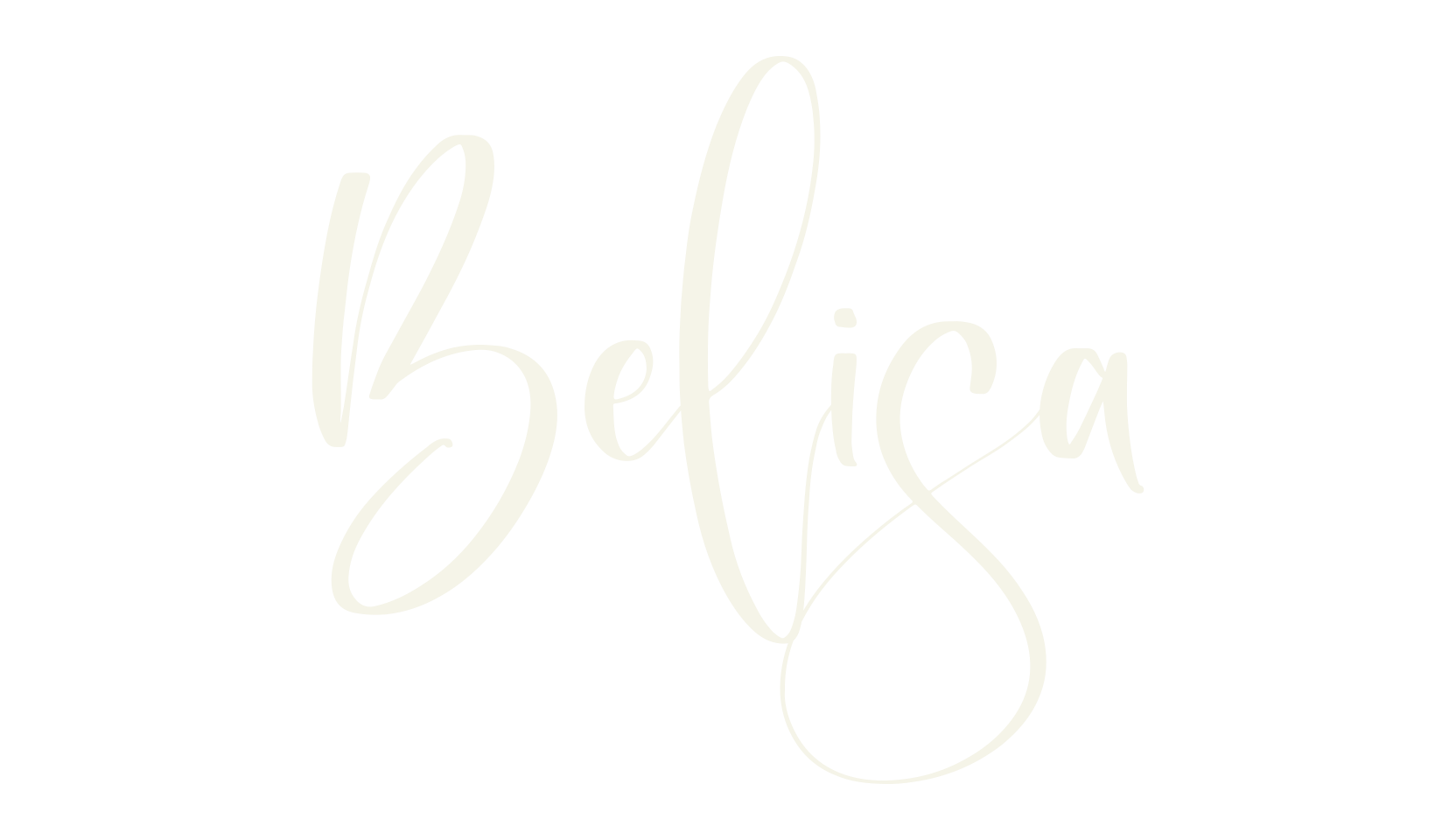 Belisa, procreate font preview