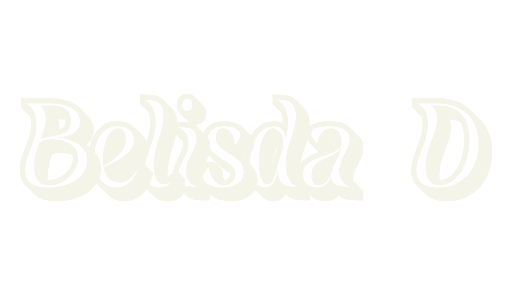 Belisda 3D, 3d font preview