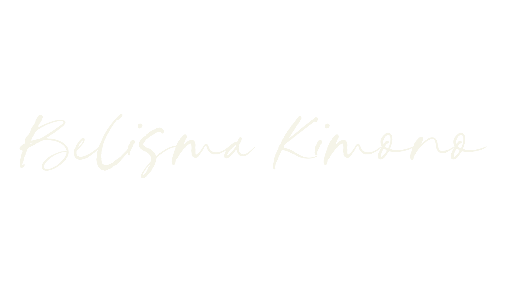 Belisma Kimono, lettering font preview