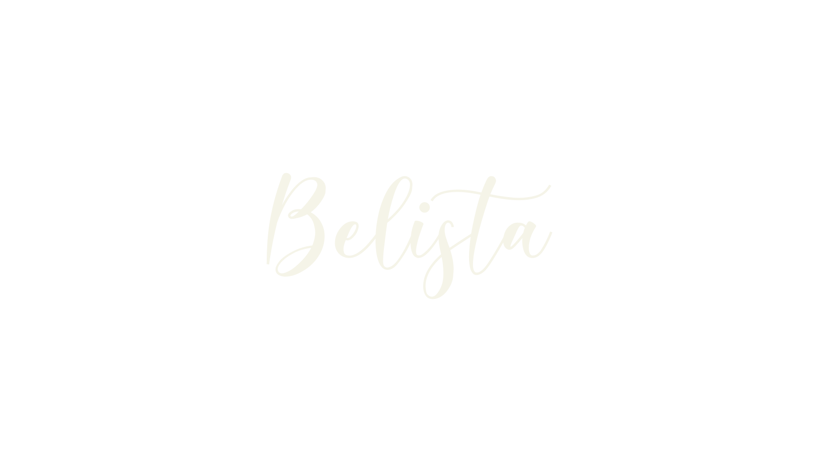 Belista, wedding font preview