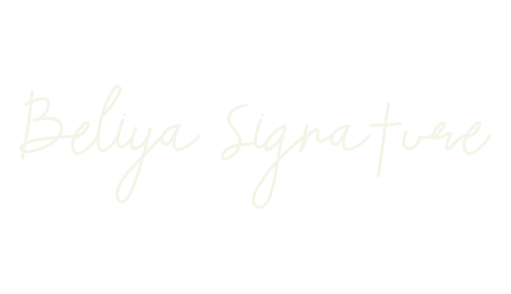 Beliya Signature, handwriting font preview