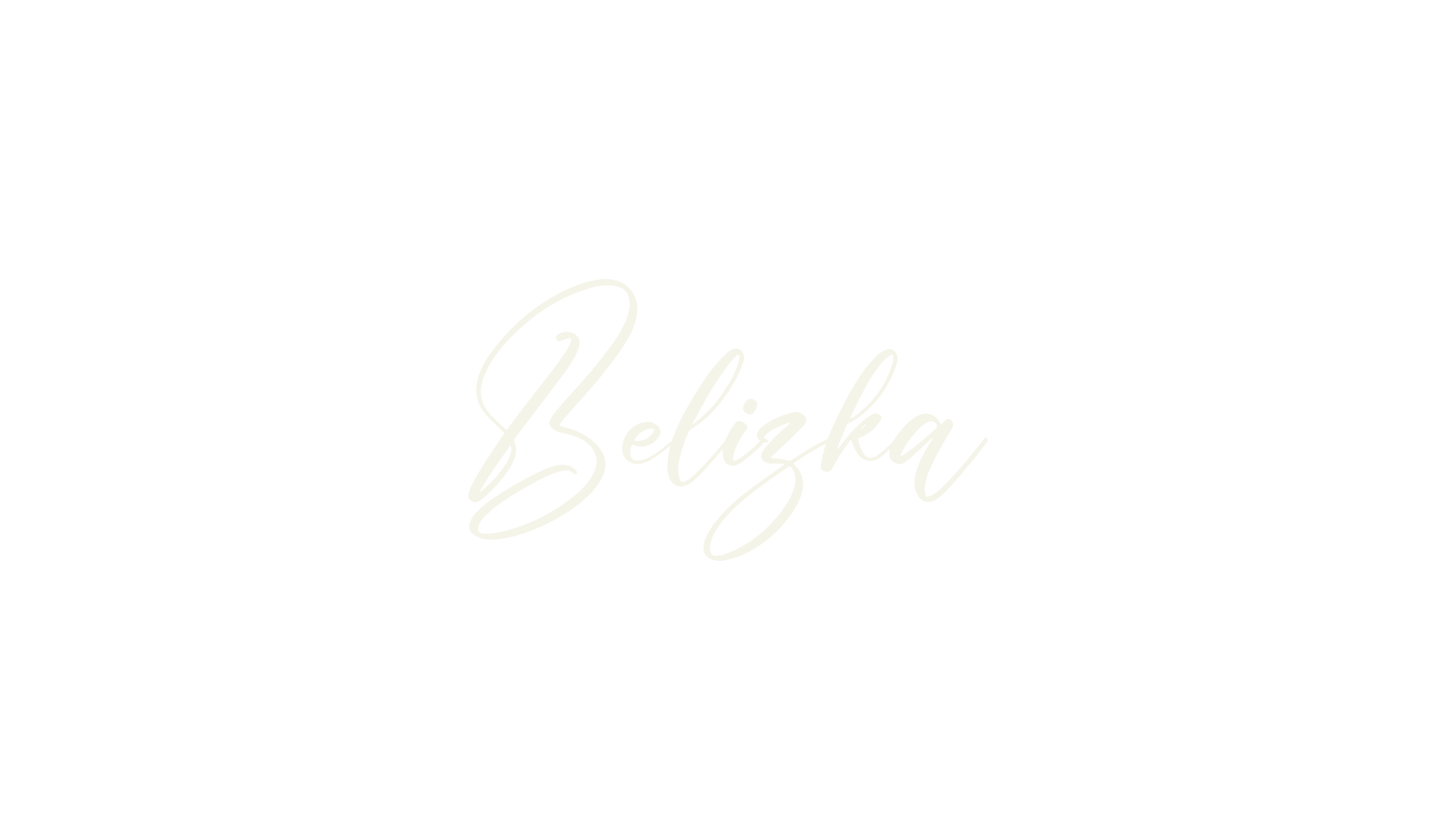Belizka, cursive font preview