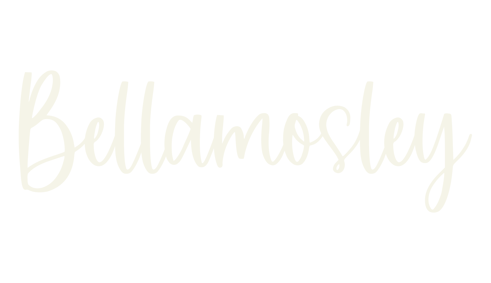 Bellamosley, calligraphy font preview
