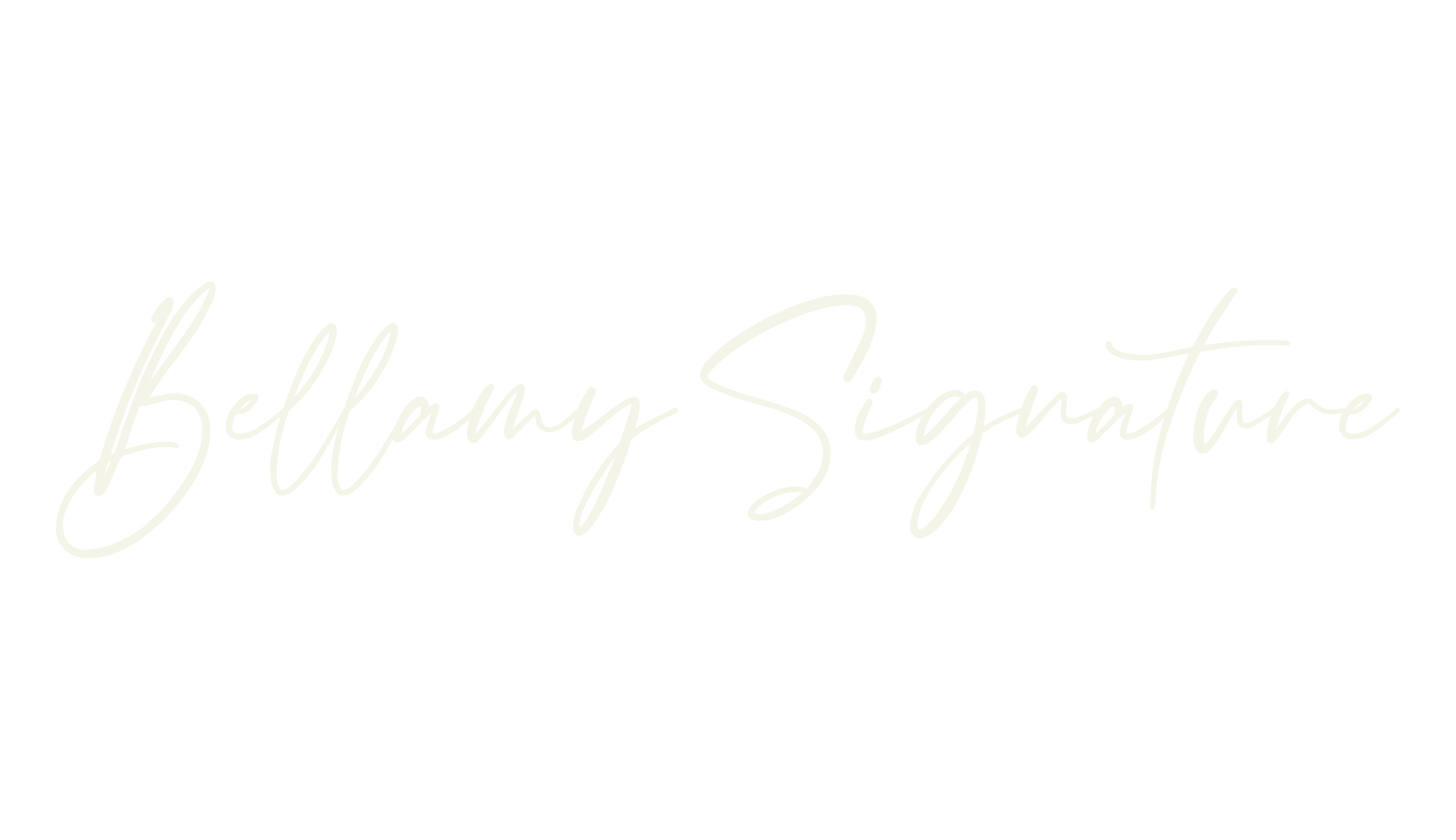 Bellamy Signature, signature font preview