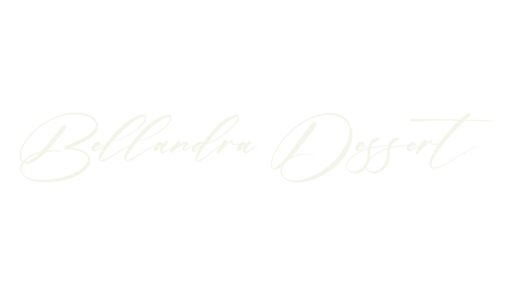 Bellandra Dessert, script font preview