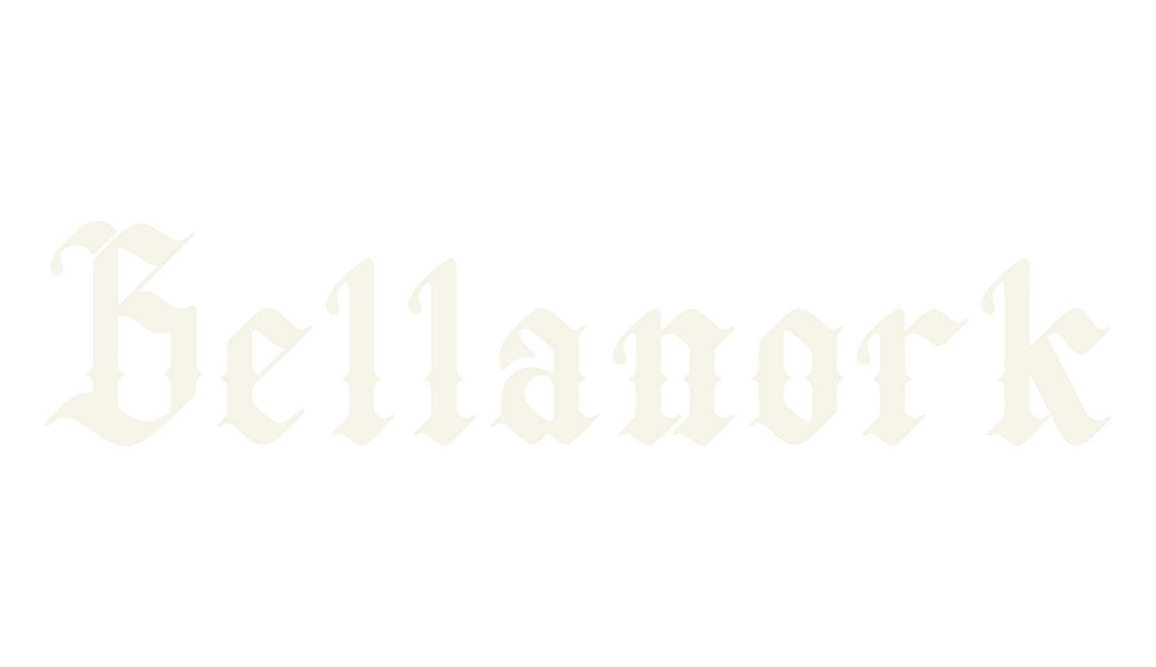 Bellanork, old english font preview
