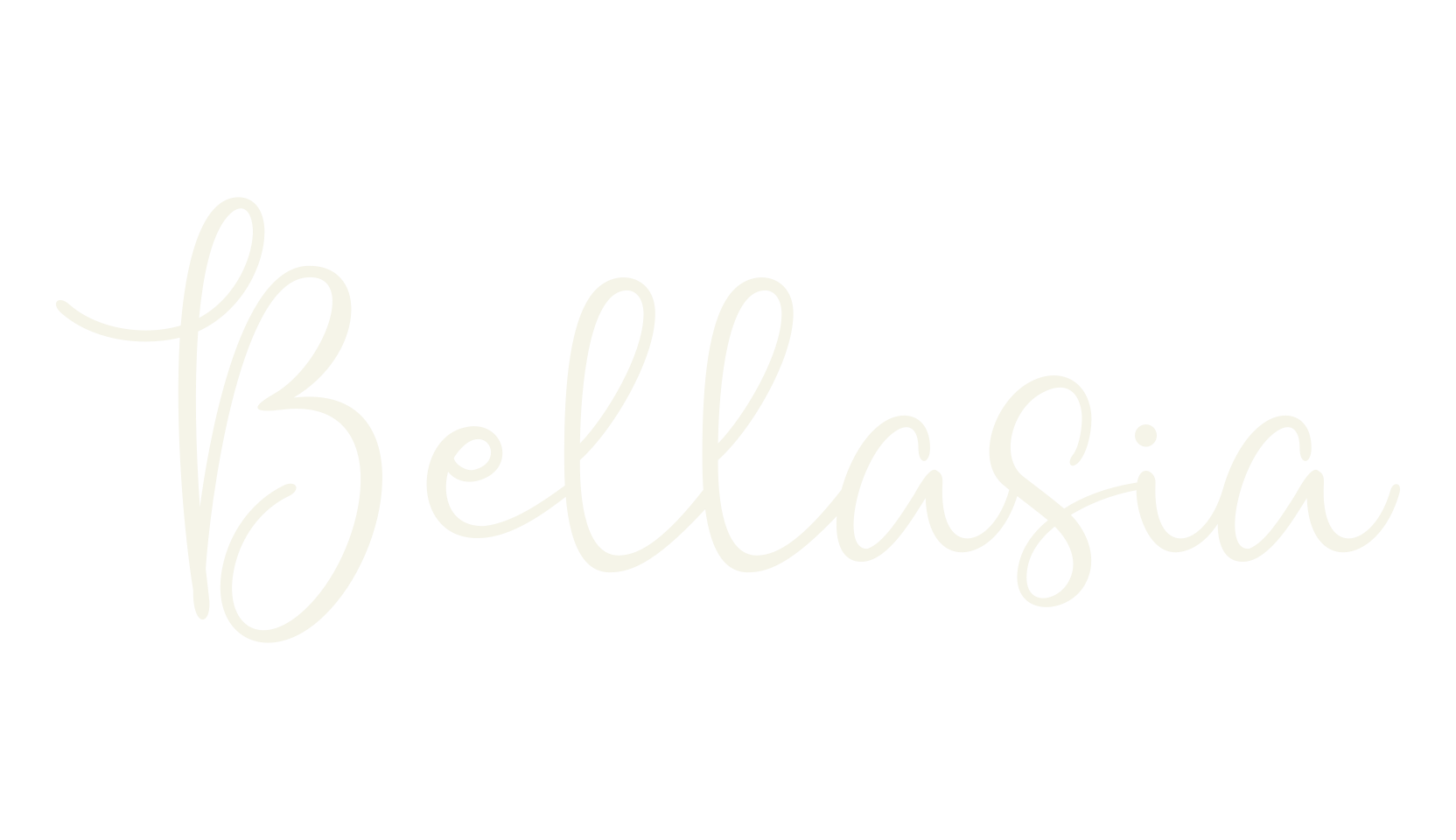 Bellasia, script font preview