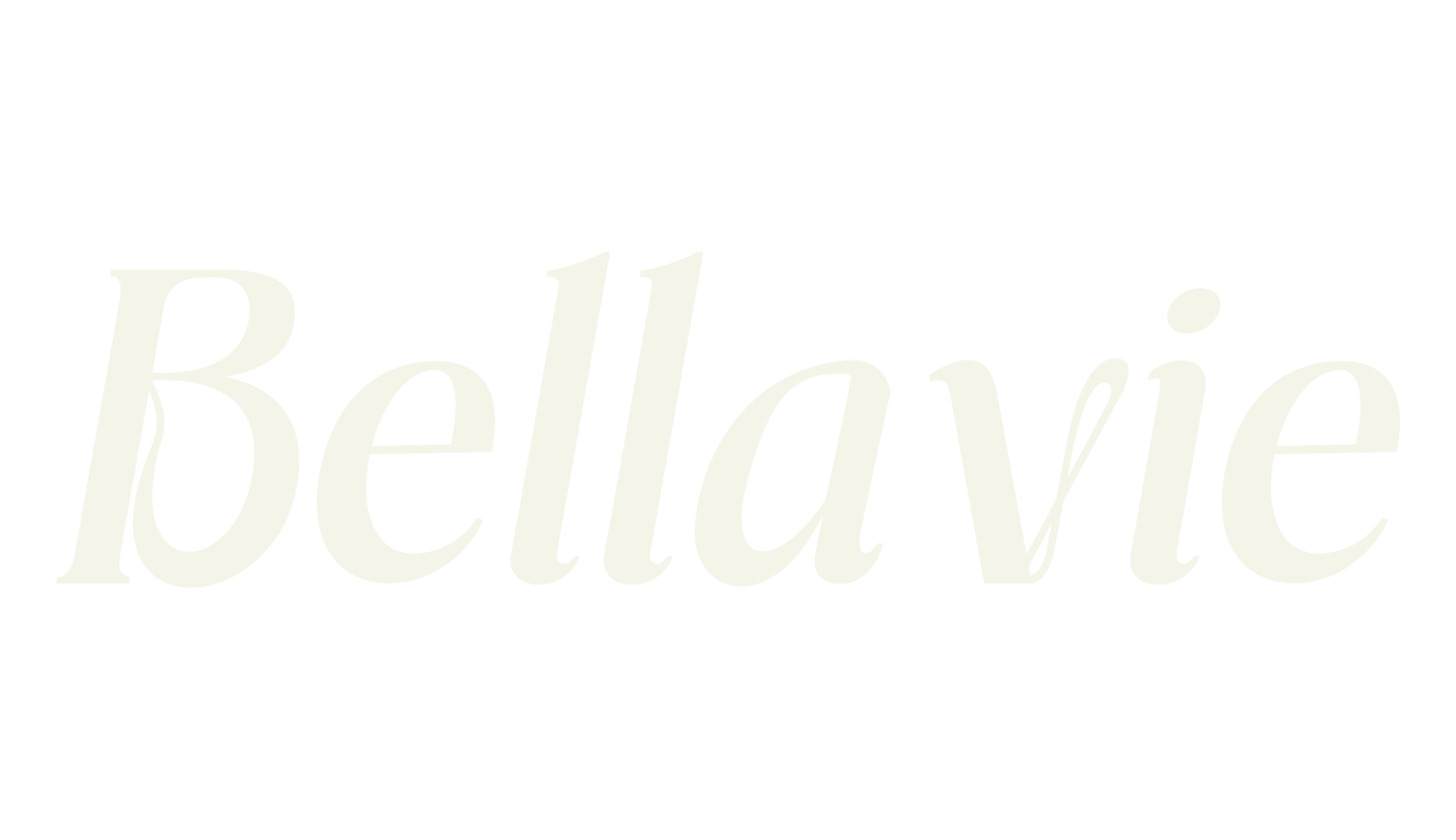 Bellavie, italic font preview