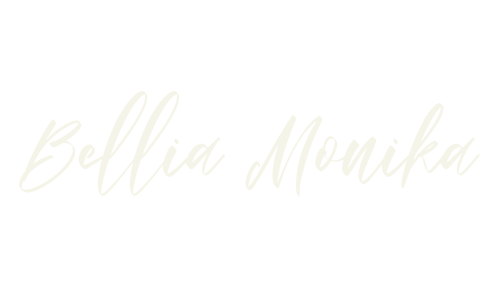 Bellia Monika, script font preview